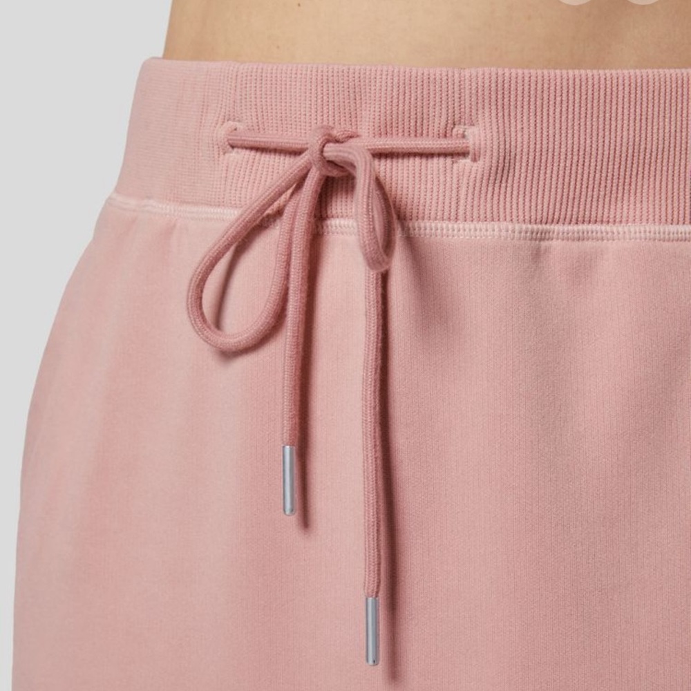 Ribbed High Waisted Drawstring Side Pocket Split Solid A-line
Midi Casua… - Picture 5 of 11